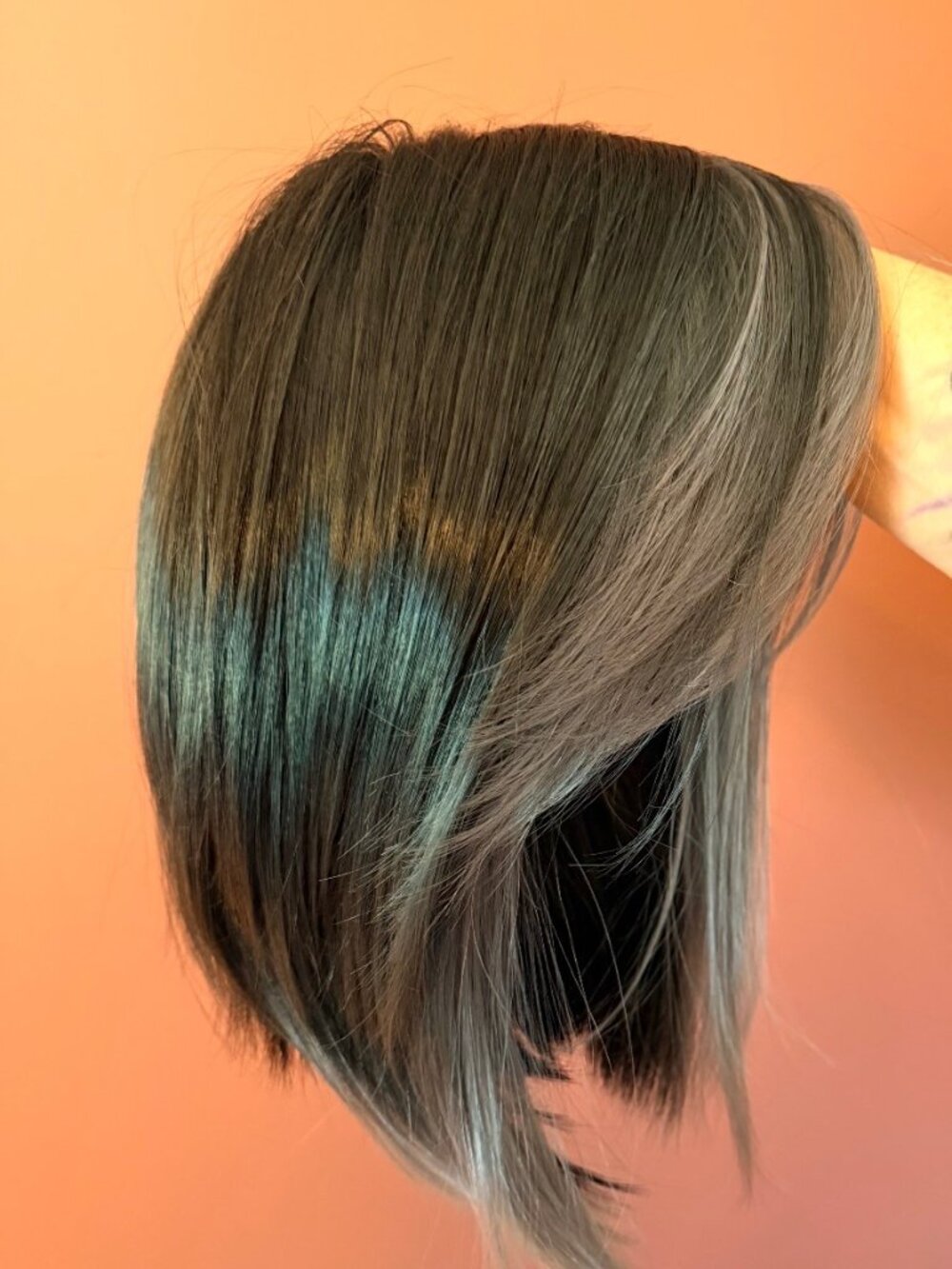 Rene of Paris Cosmic Teal Wig Silky Sleek